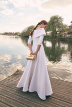 Load image into Gallery viewer, Debutante Floor Length Gown White