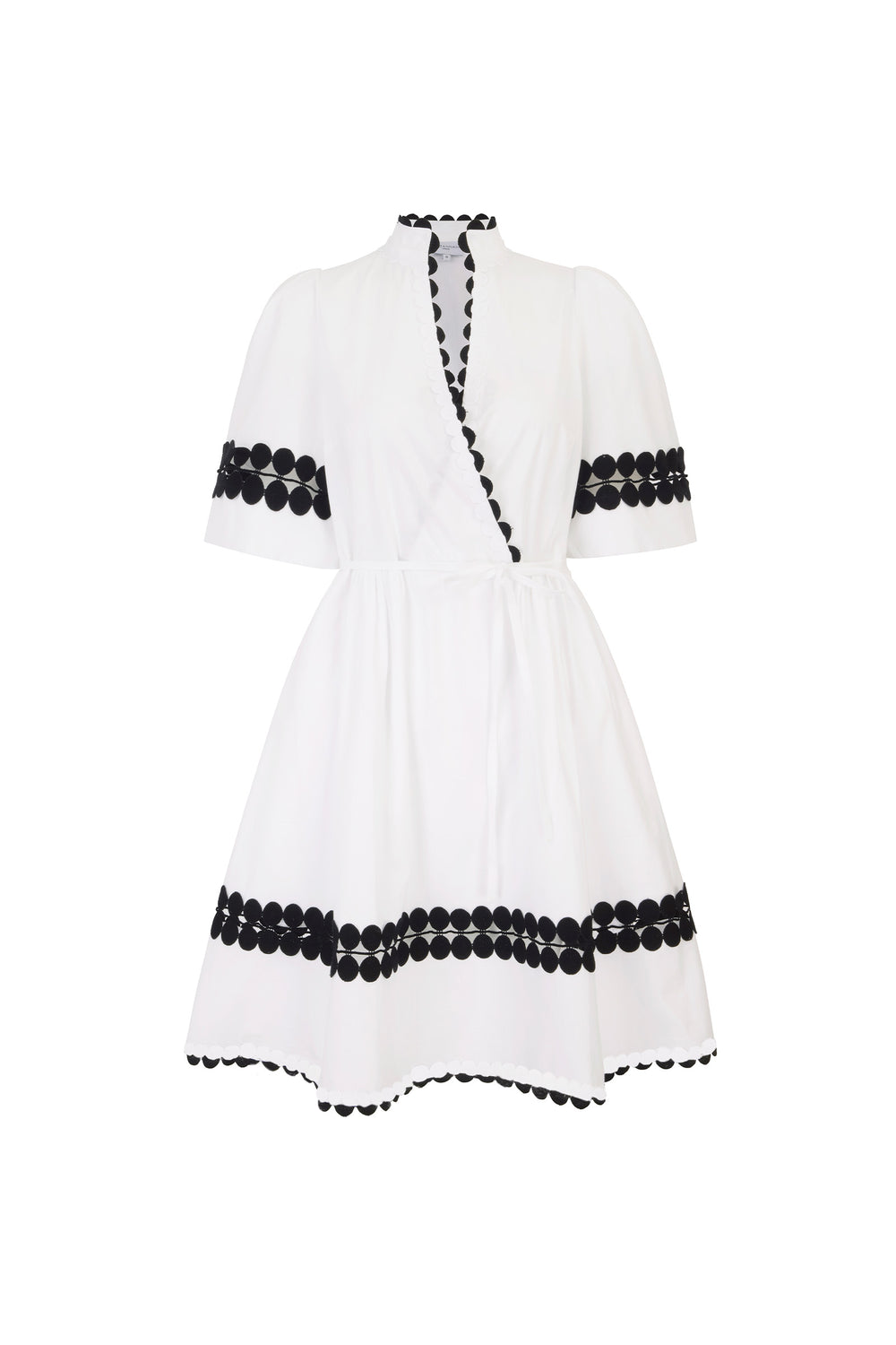 Load image into Gallery viewer, Delilah Embroidered Cotton Kaftan Dress