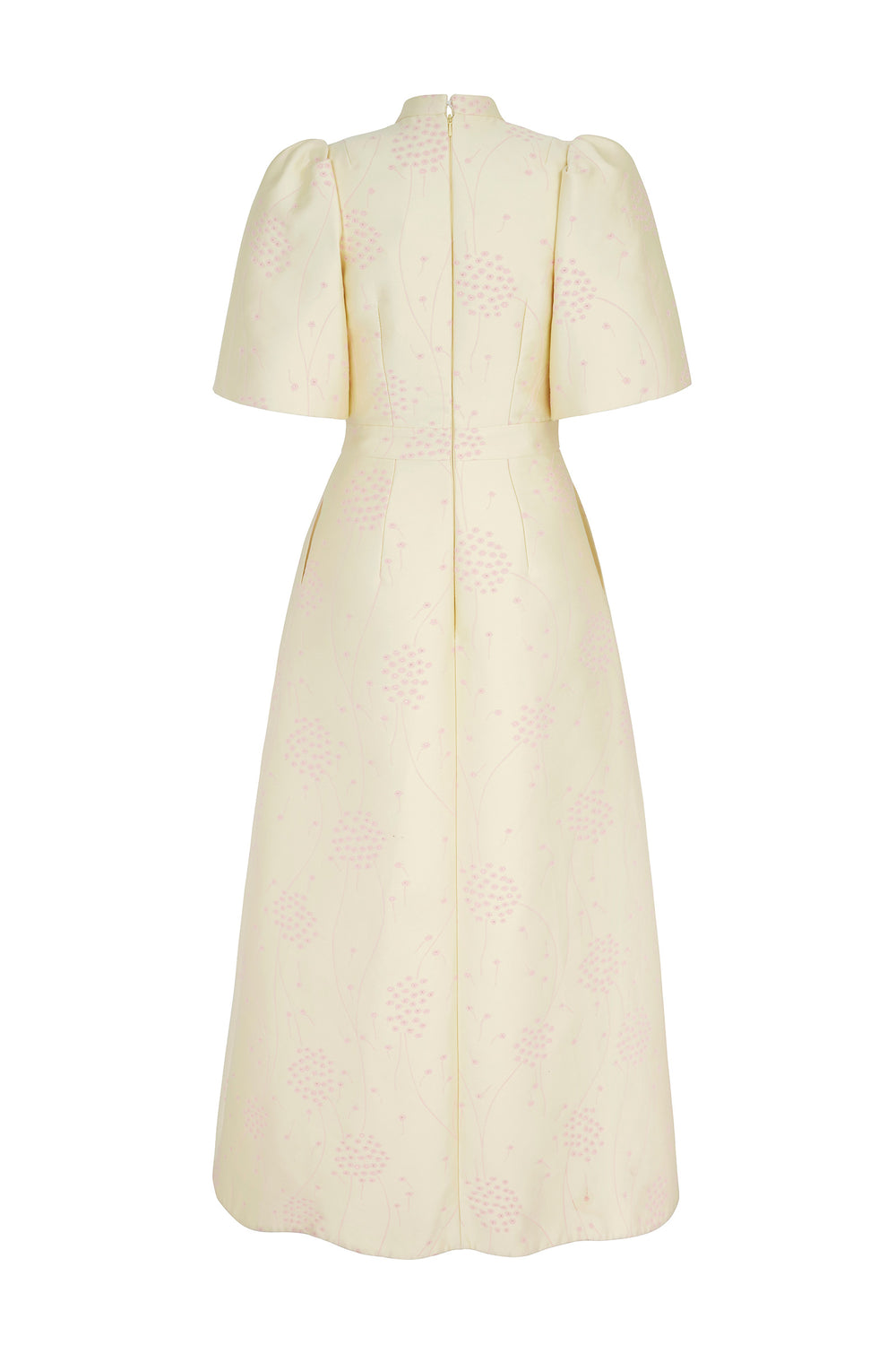 Load image into Gallery viewer, Delphine Dress Dandelion Jacquard