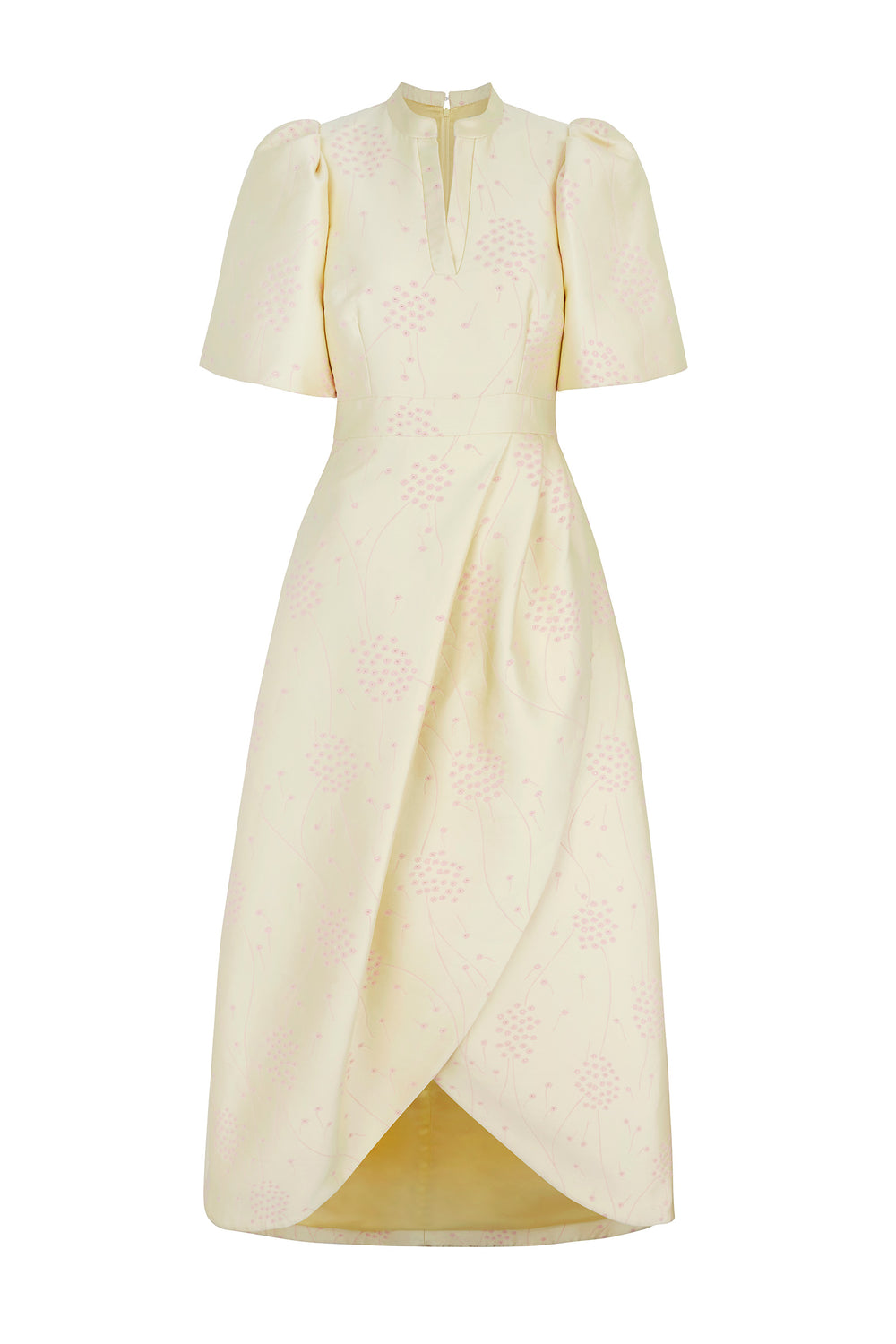 Load image into Gallery viewer, Delphine Dress Dandelion Jacquard