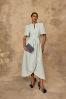 Suzannah London | Delphine Ice Blue Cloqué