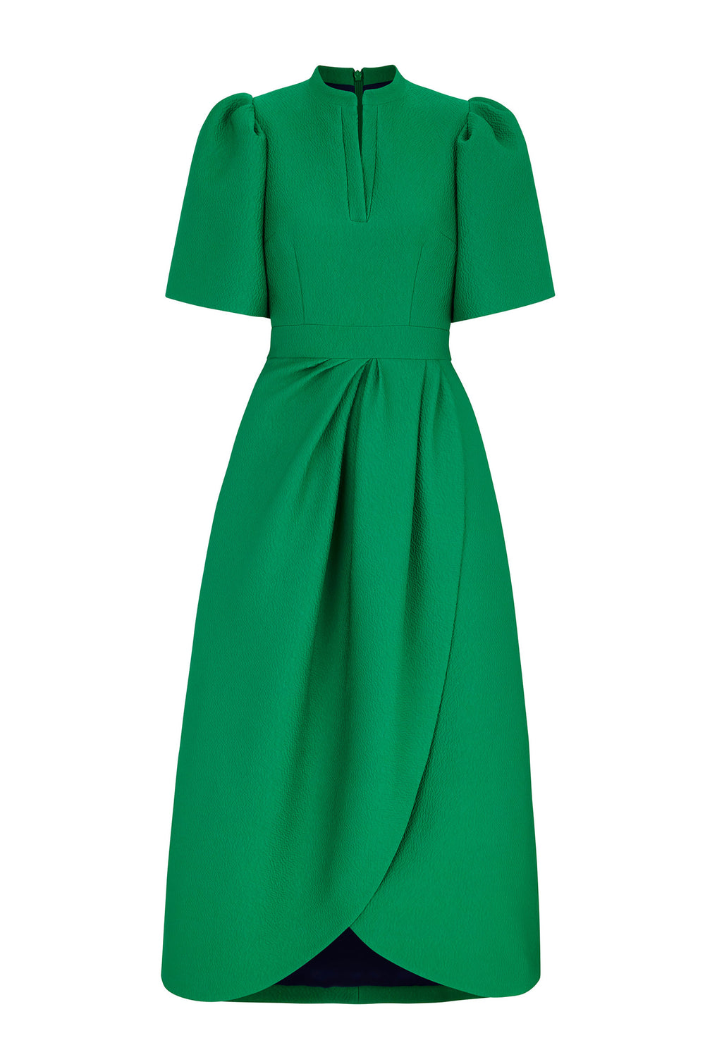 Load image into Gallery viewer, Delphine Dress Jelly Bean Green Cloqué