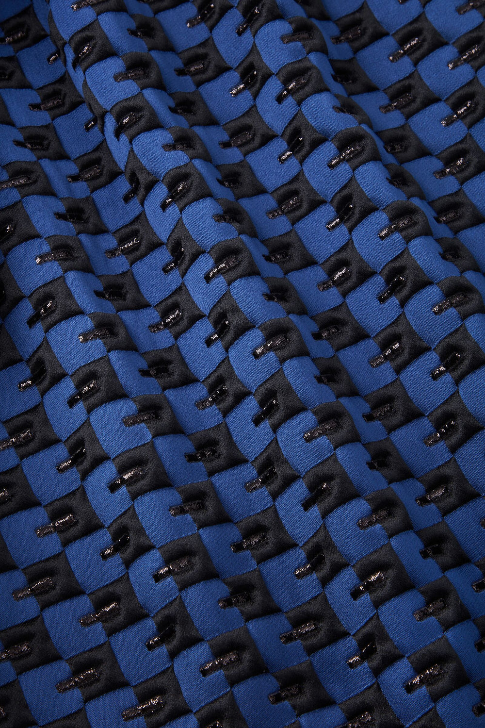 Load image into Gallery viewer, Delphine Dress Geometric Jacquard