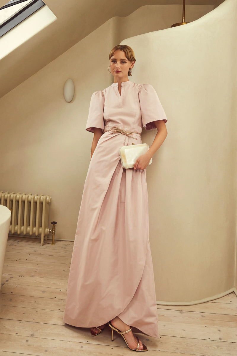 Load image into Gallery viewer, Delphine Gown Blush Pink