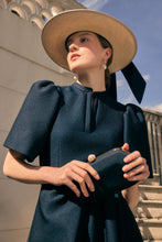 Load image into Gallery viewer, Nohara Clutch Bag Navy  x Tyler Ellis