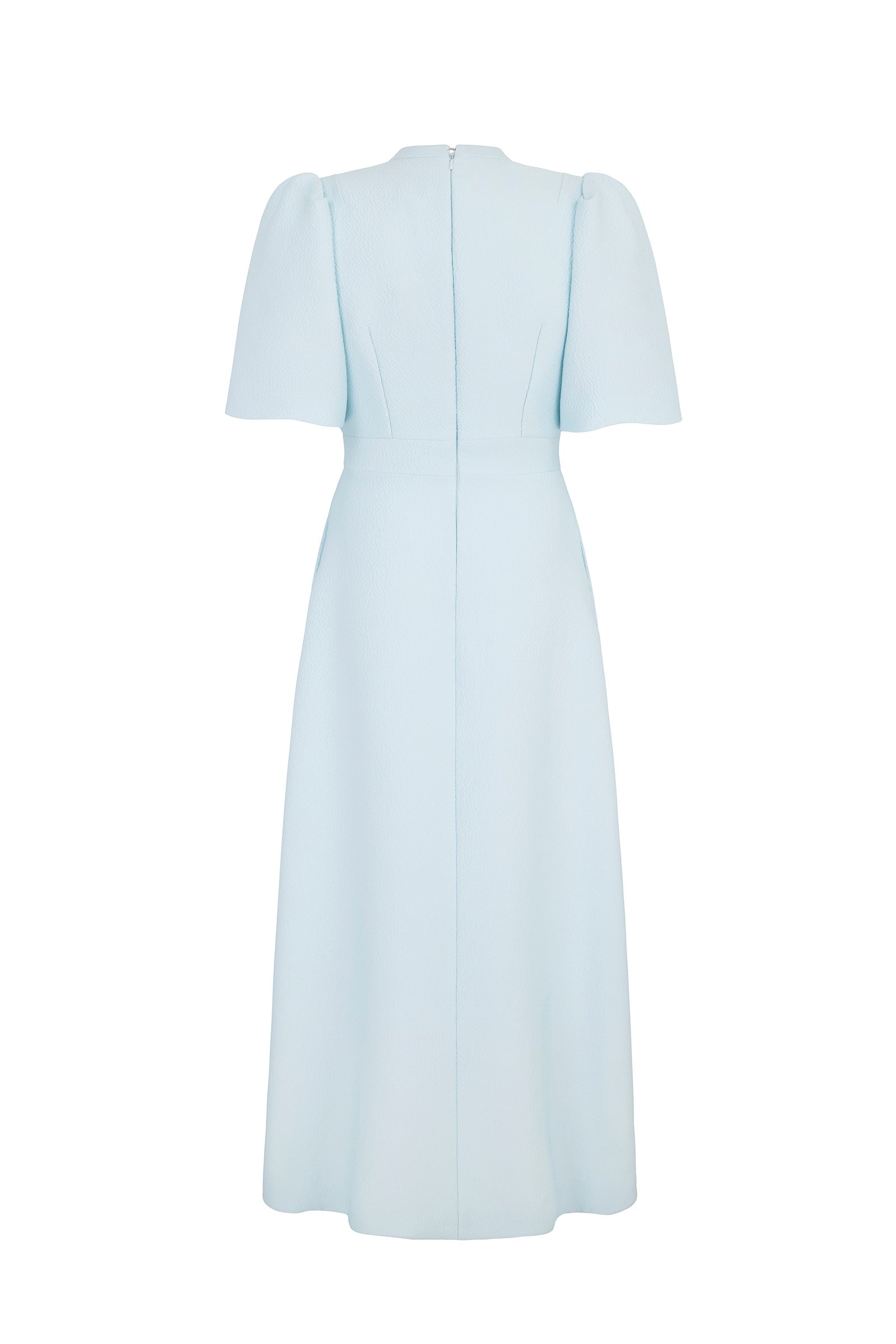Suzannah London | Delphine Ice Blue Cloqué