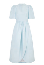 Load image into Gallery viewer, Delphine Dress Ice Blue Cloqué