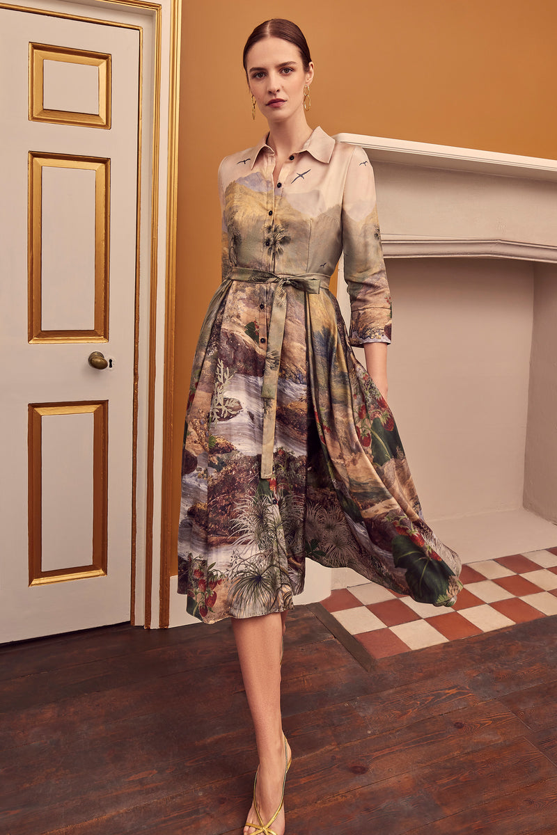 Load image into Gallery viewer, Dolce Vita Silk Twill Belt ARCHIVE SALE