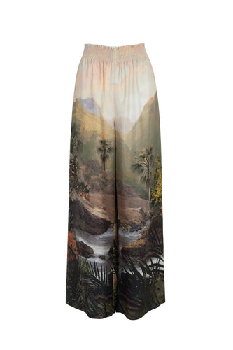 Dolce Vita Silk Twill Trousers