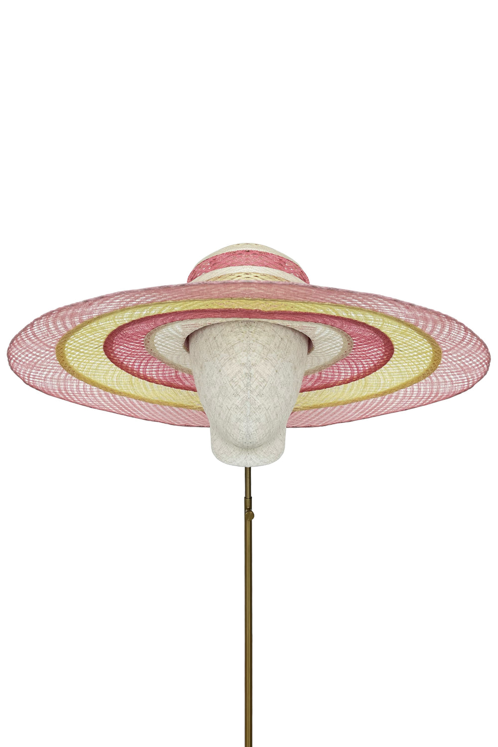Load image into Gallery viewer, Candy Stripe Couture Hat x Edwina Ibbotson