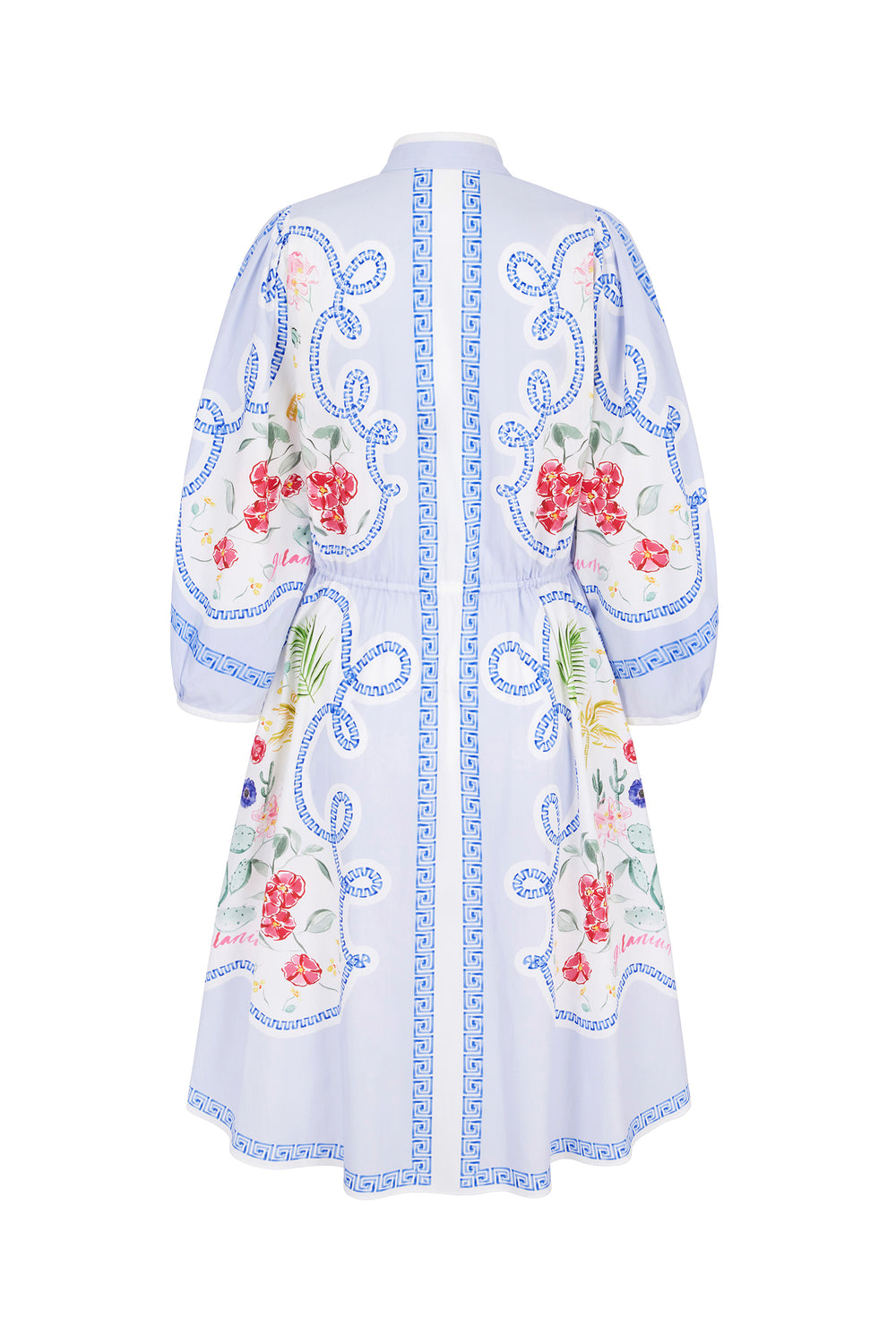Load image into Gallery viewer, Eleni Kaftan Dress Geraniums x Milly Jean