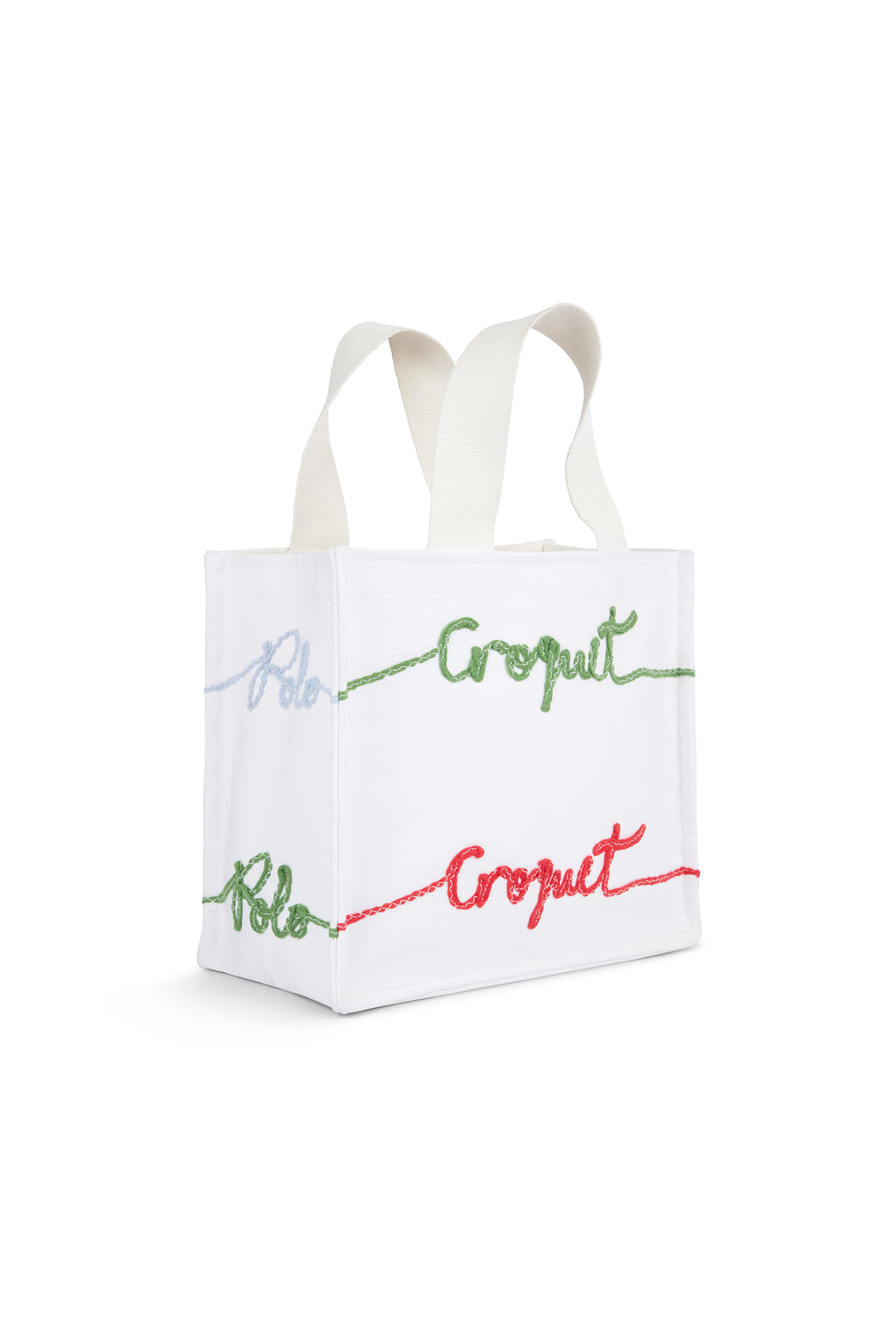 Load image into Gallery viewer, British Summer Embroidered Tote Bag