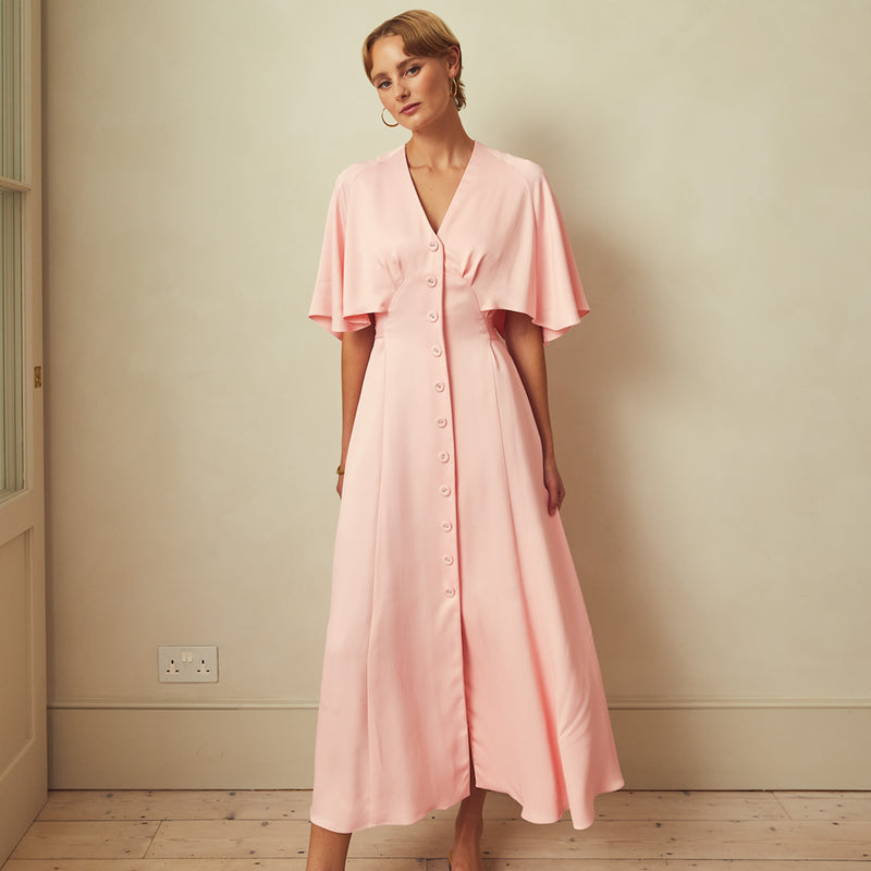 Load image into Gallery viewer, Florence Dress Pink - ARCHIVE SALE