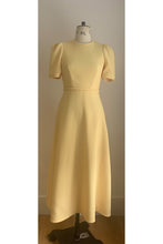 Load image into Gallery viewer, Yellow Cloque Dress ARCHIVE SALE