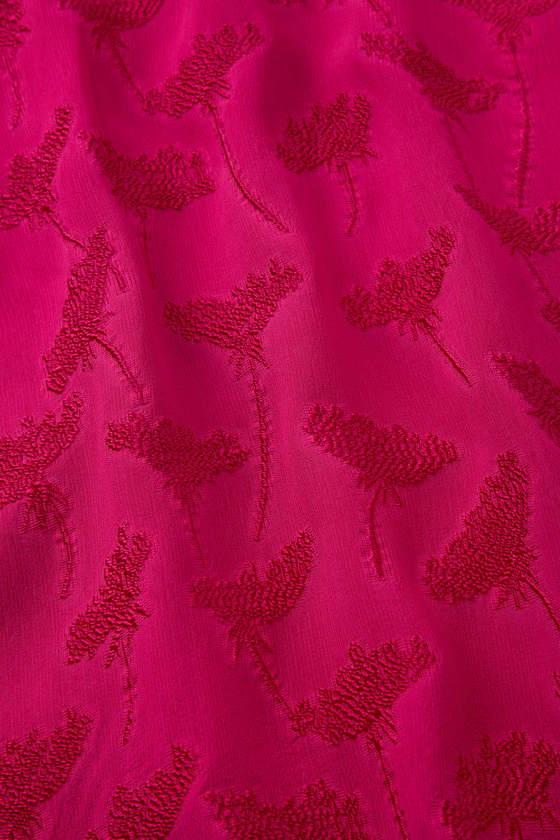 Load image into Gallery viewer, Holland Dress Fil Coupé Fuchsia Pink