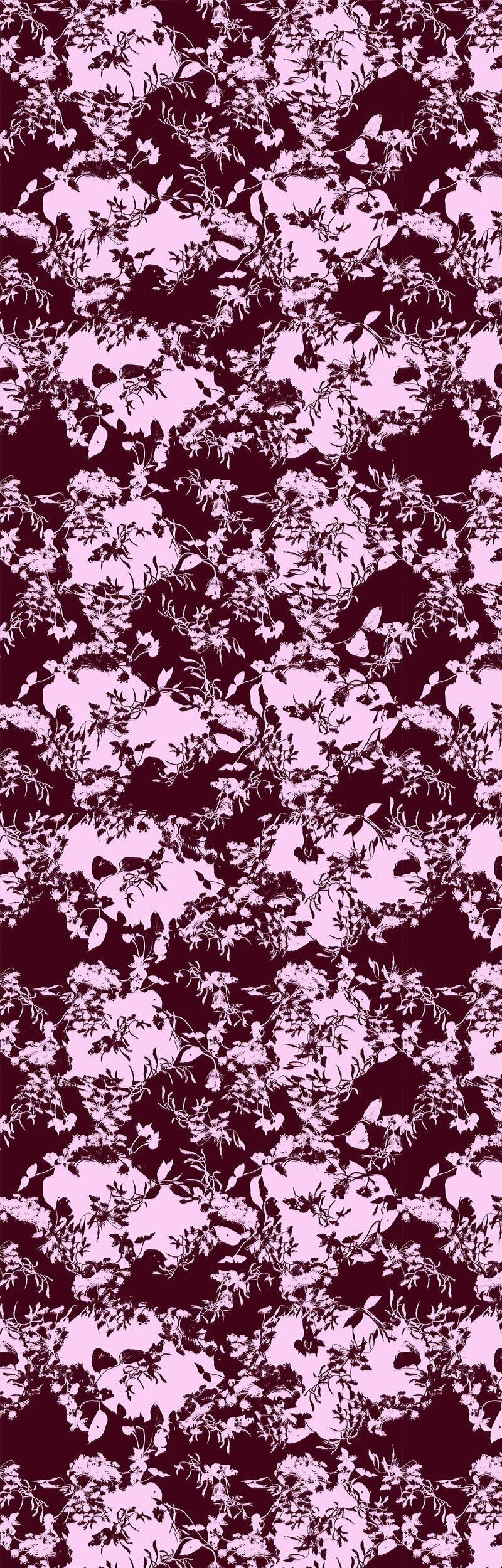 Load image into Gallery viewer, Lilac Floral Tiles Crepe De Chine
