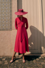 Load image into Gallery viewer, Fontaine Silk Crepe Raspberry