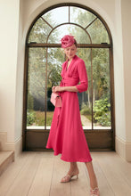 Load image into Gallery viewer, Fontaine Silk Crepe Raspberry