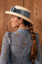 Load image into Gallery viewer, Ravello Straw Hat China Blue