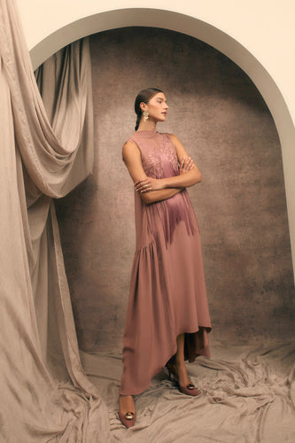 Decades Embroidered Gown