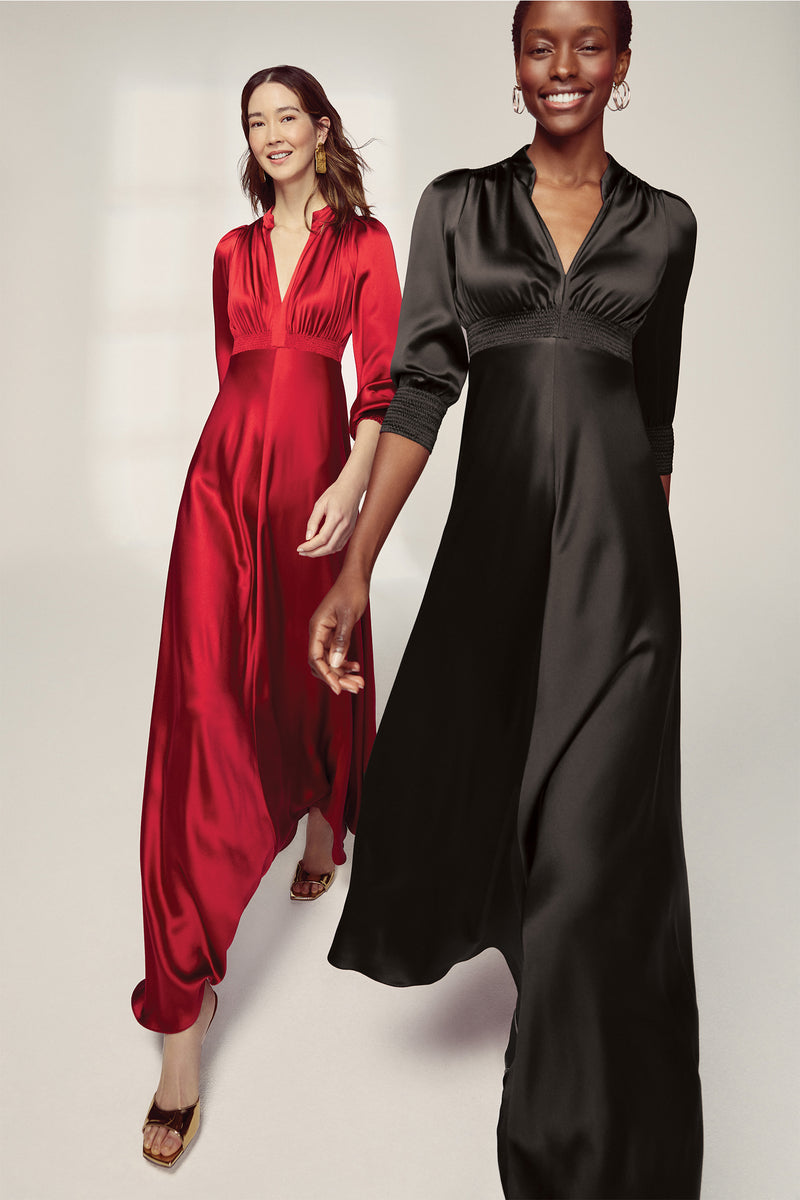 Load image into Gallery viewer, Gloria Lux Long Cherry Red - ARCHIVE SALE
