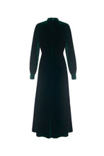Load image into Gallery viewer, Velvet Grandad Dress Forest Green 2024 - ARCHIVE SALE
