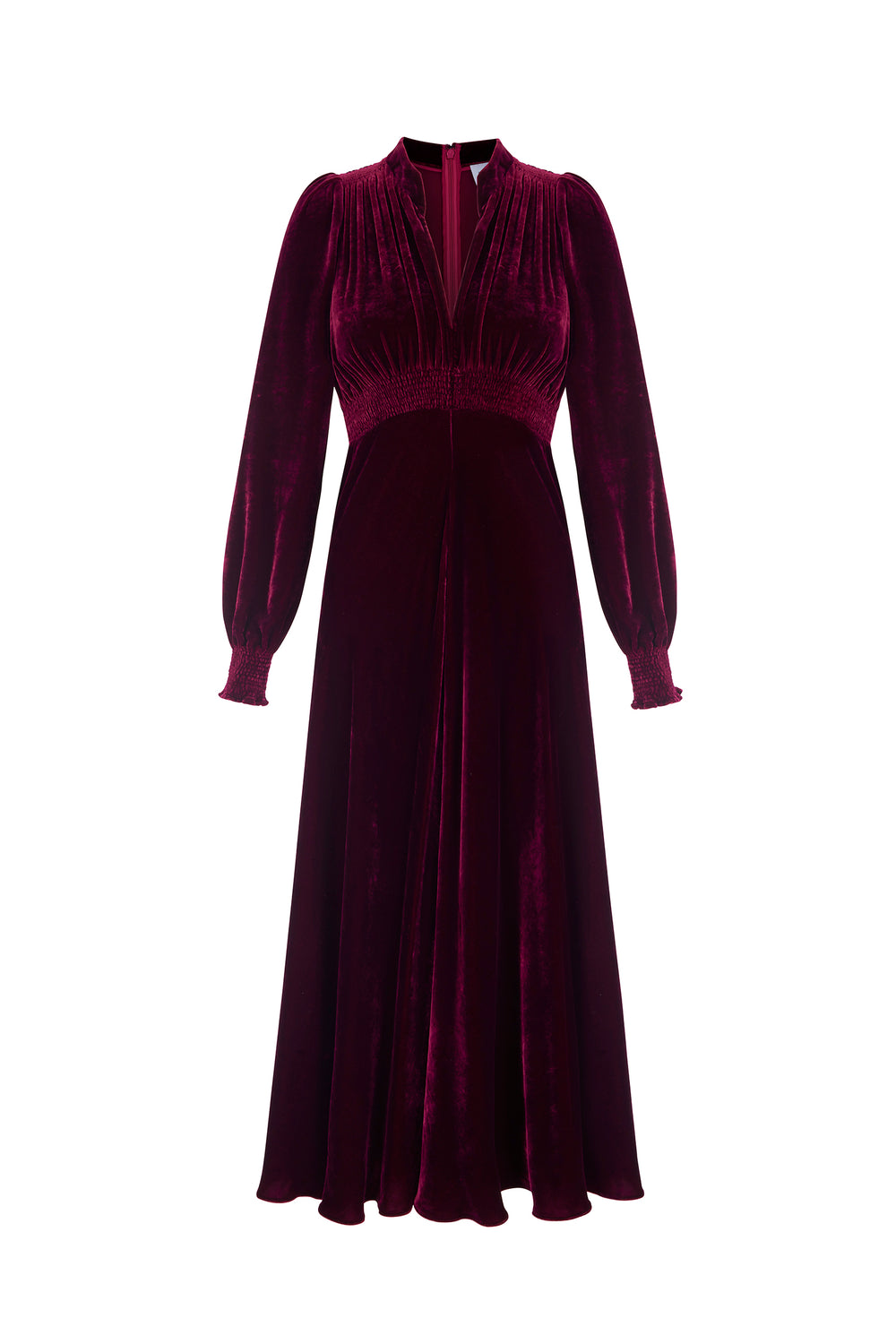 Velvet Grandad Dress Suzannah London