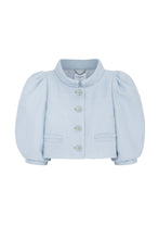 Load image into Gallery viewer, Harrogate Jacket Ribbon Tweed Dusty Blue