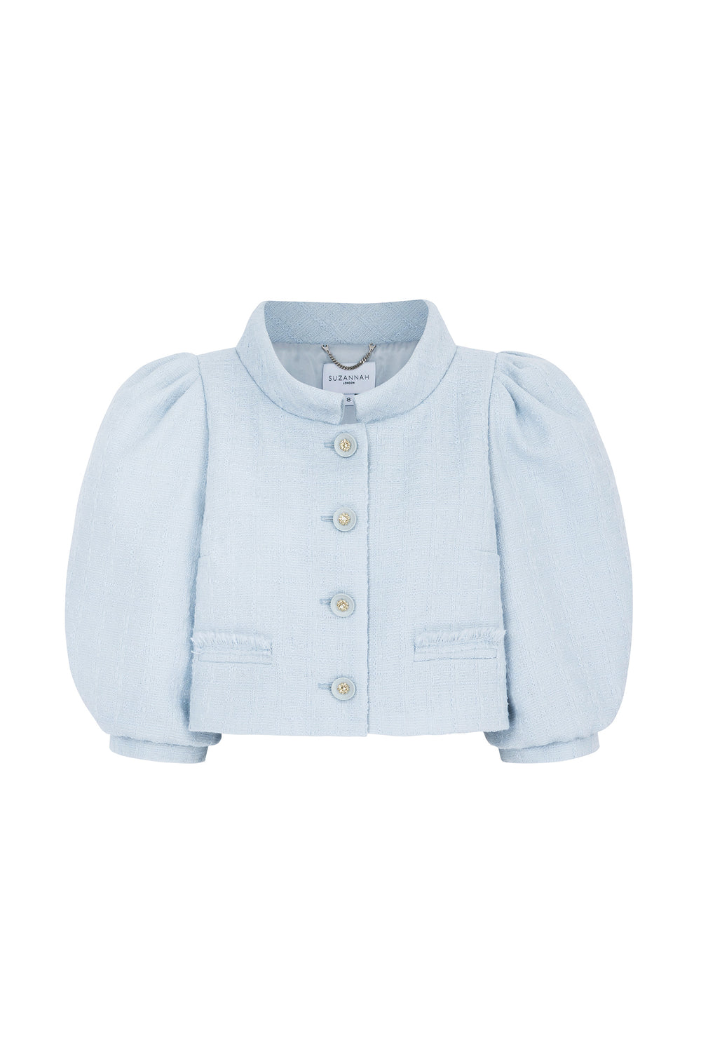 Load image into Gallery viewer, The Harrogate Set Ribbon Tweed Dusty Blue