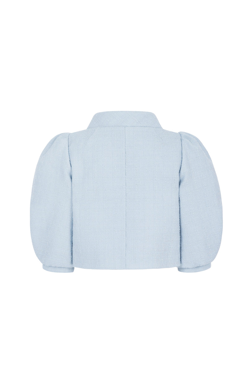 Load image into Gallery viewer, Harrogate Jacket Tweed Dusty Blue