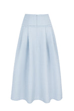 Load image into Gallery viewer, The Harrogate Set Ribbon Tweed Dusty Blue