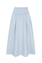 Load image into Gallery viewer, The Harrogate Set Ribbon Tweed Dusty Blue