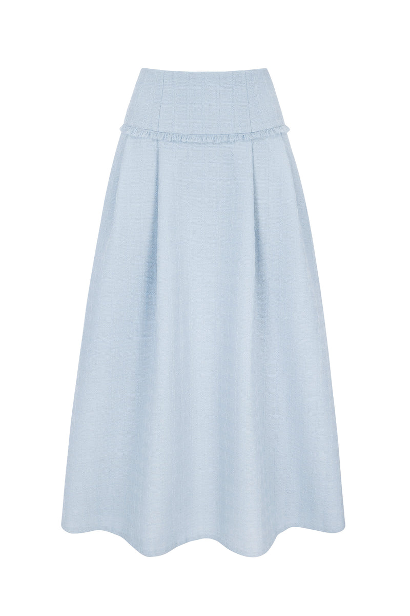 Load image into Gallery viewer, The Harrogate Set Tweed Dusty Blue