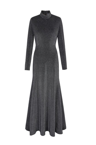 Hemera Gown Metallic Jersey