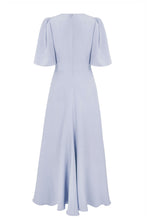 Load image into Gallery viewer, Holland Dress Ciel Blue Silk Cady