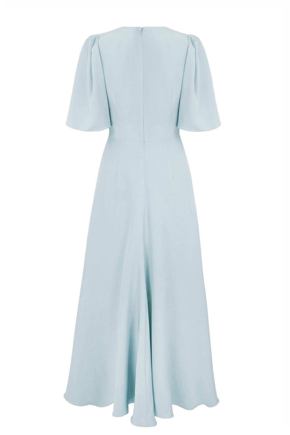 Load image into Gallery viewer, Holland Dress Celadon Green Silk Cady