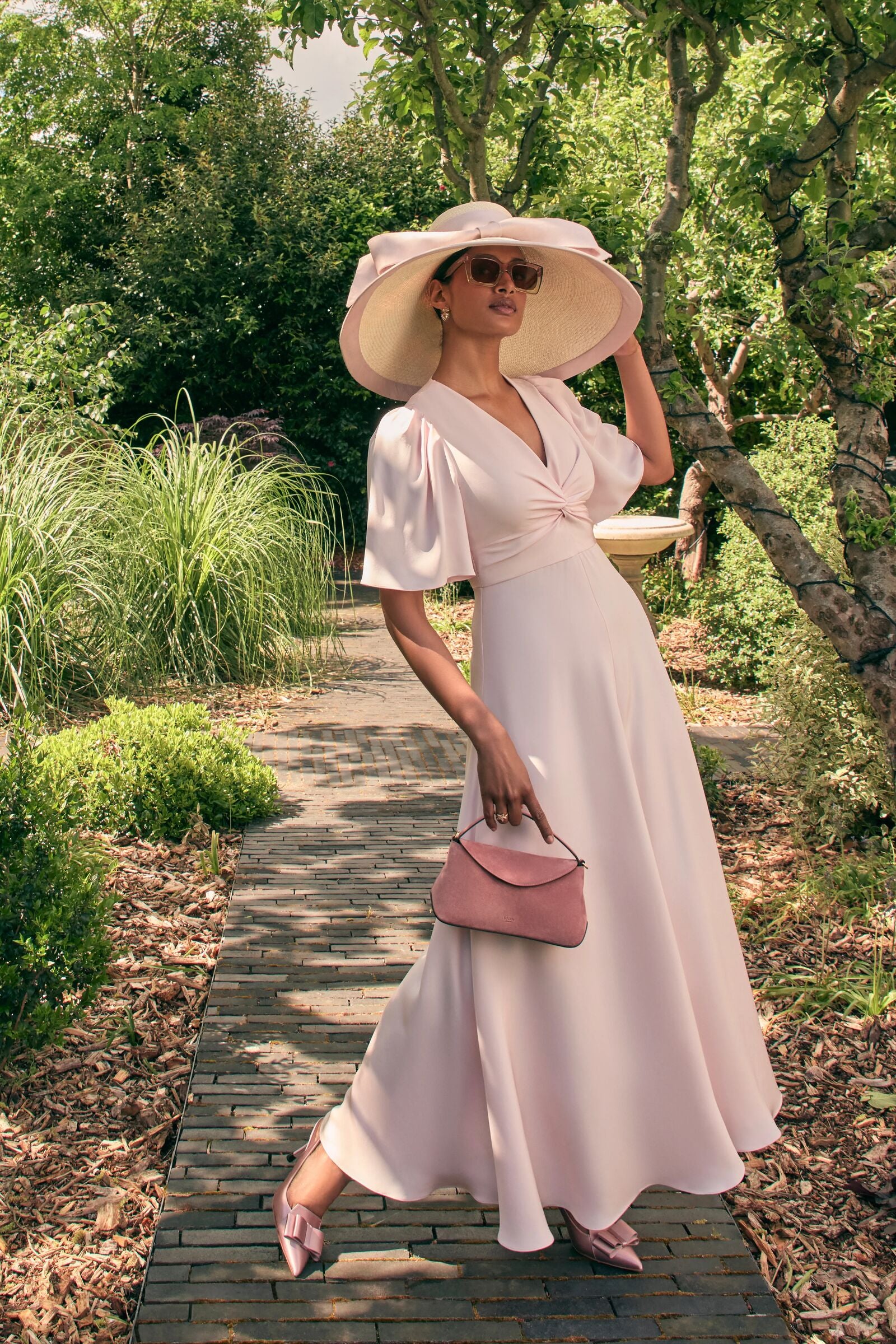 blush light pink dress Blush Puff Sleeve Mini Dress | Trendy Women's Clothing main image 1