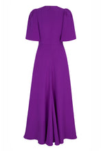 Load image into Gallery viewer, Holland Dress Violet Silk Cady