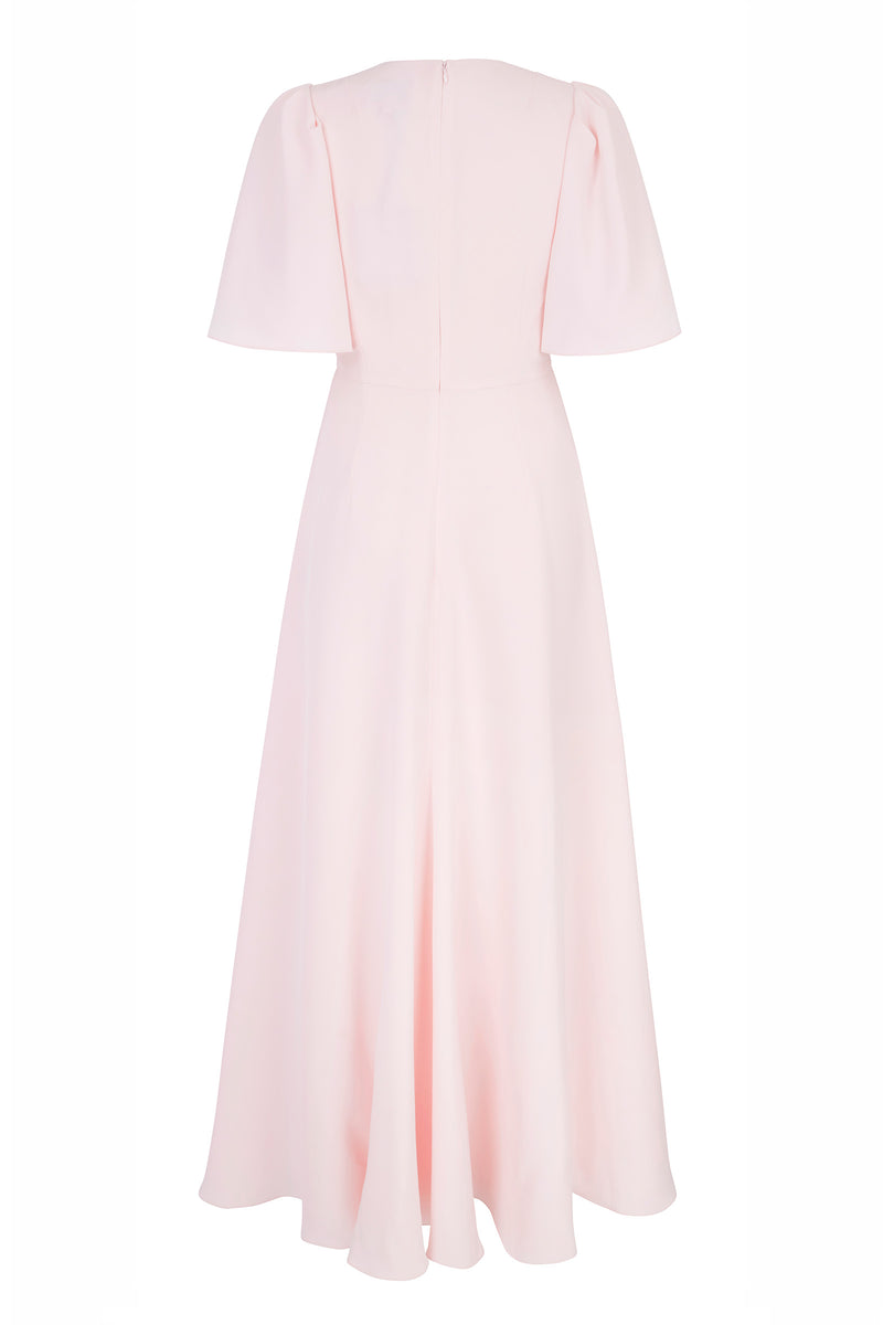 Load image into Gallery viewer, Holland Dress Frosted Pink Silk Cady