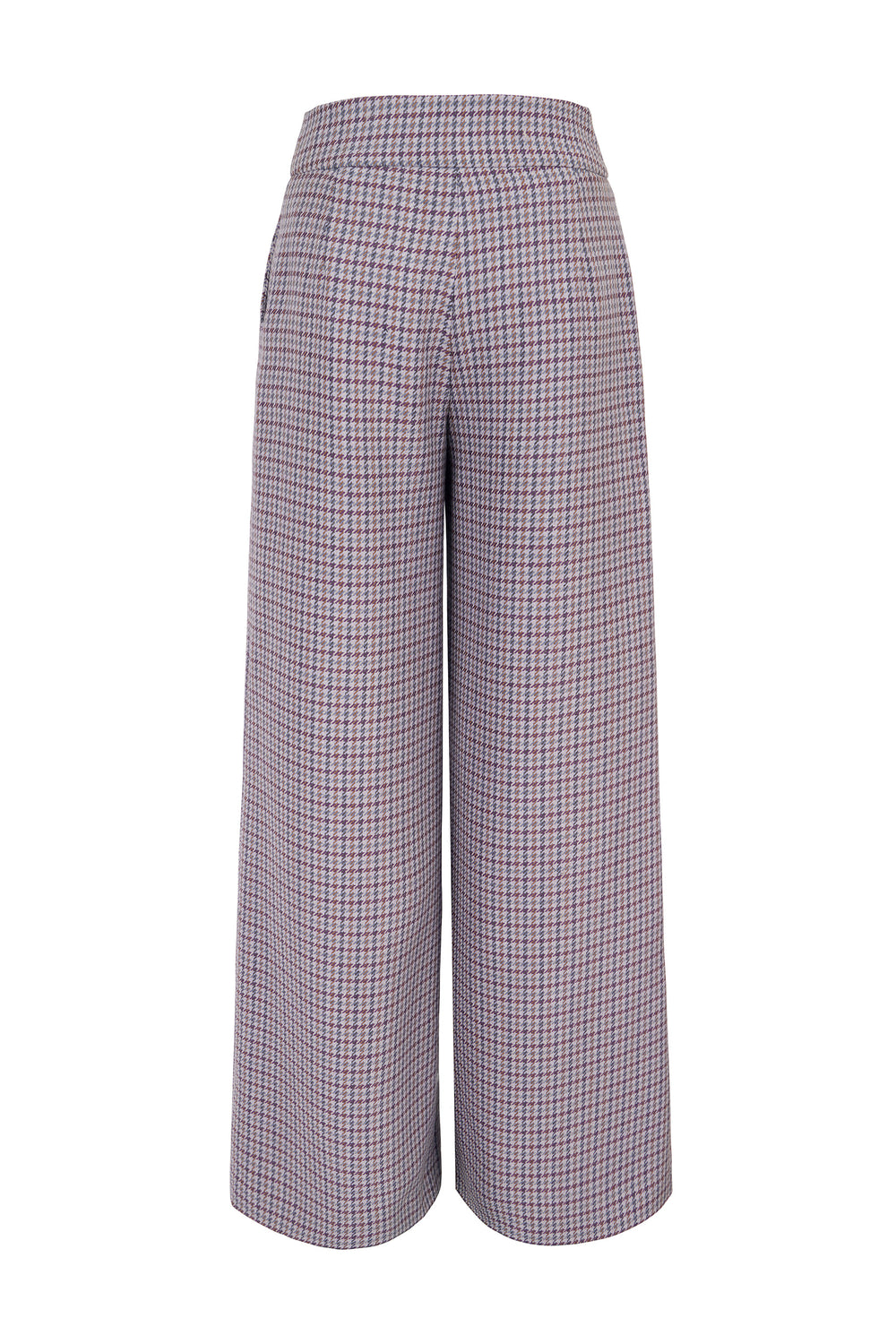 Load image into Gallery viewer, Brooklyn Trousers Checked Houndstooth Tweed