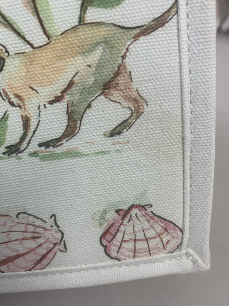 Load image into Gallery viewer, Barbados Canvas Tote Bag x Susannah Garrod - ARCHIVE SALE