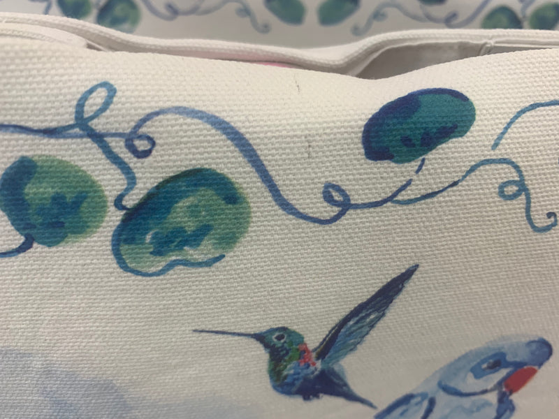 Load image into Gallery viewer, Tropical Caribbean Canvas Tote Bag x Susannah Garrod - ARCHIVE SALE