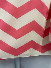 Load image into Gallery viewer, Palm Beach Clara Top Pink Chevron Silk - ARCHIVE SALE