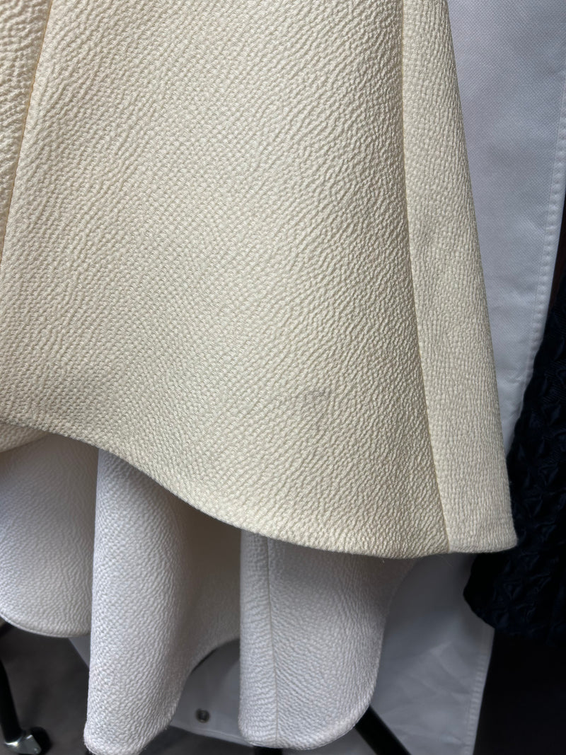 Load image into Gallery viewer, Viola Cape Dress Lemon and White ARCHIVE SALE