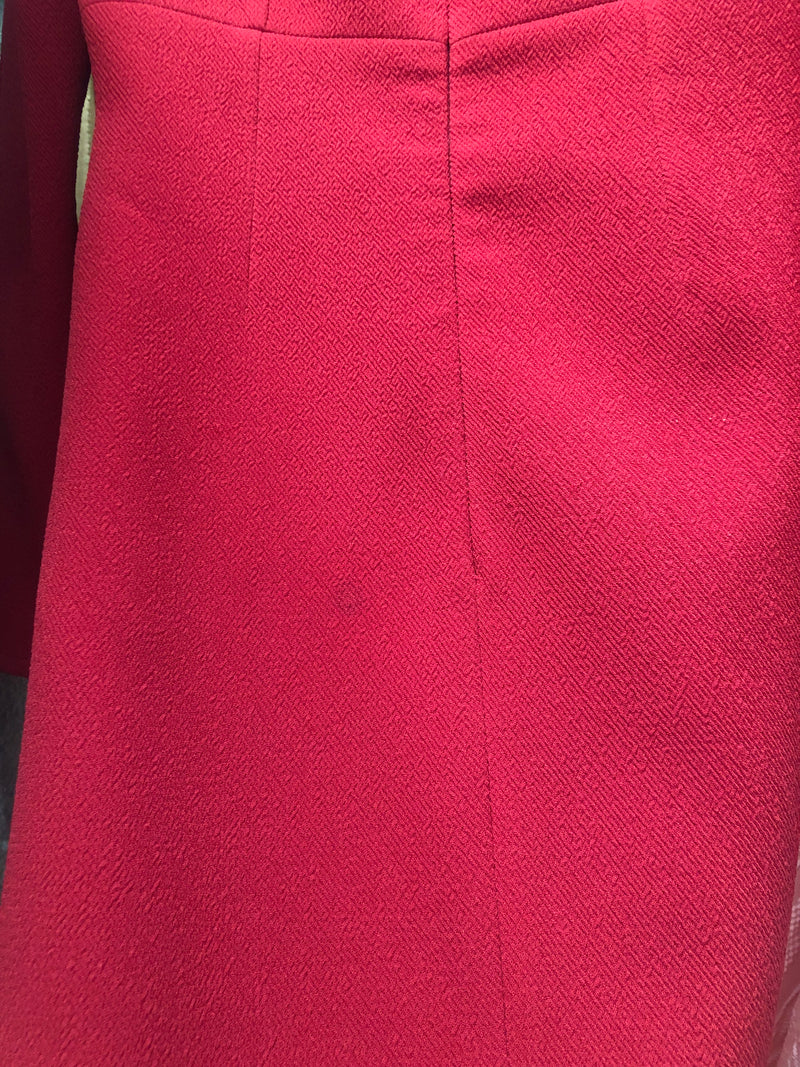 Load image into Gallery viewer, Piper Dress Ruby Cloqué - ARCHIVE SALE