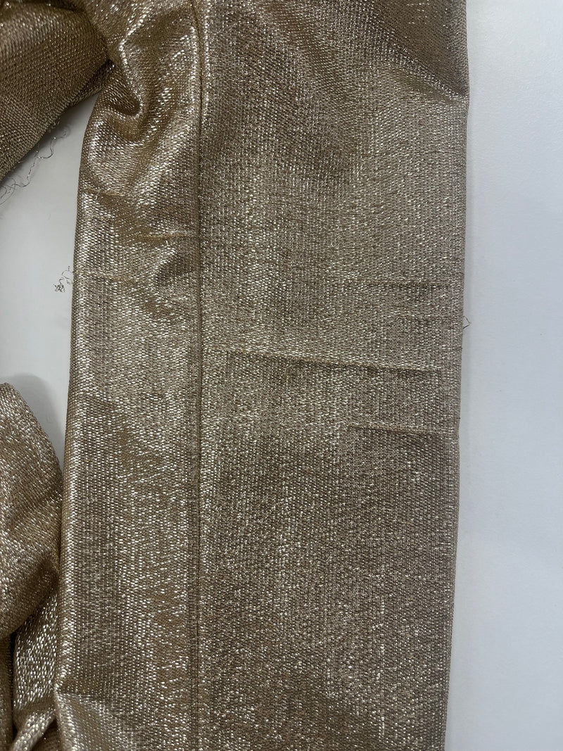Load image into Gallery viewer, Evangeline Gold Jersey Gown ARCHIVE SALE