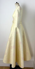 Load image into Gallery viewer, Evelyn Dress Yellow Dandelion Jacquard - ARCHIVE SALE