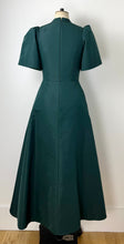 Load image into Gallery viewer, Delphine Dress Forest Green Faille - ARCHIVE SALE