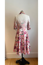 Load image into Gallery viewer, Ombre Floral Cotton Shirt Dress ARCHIVE SALE