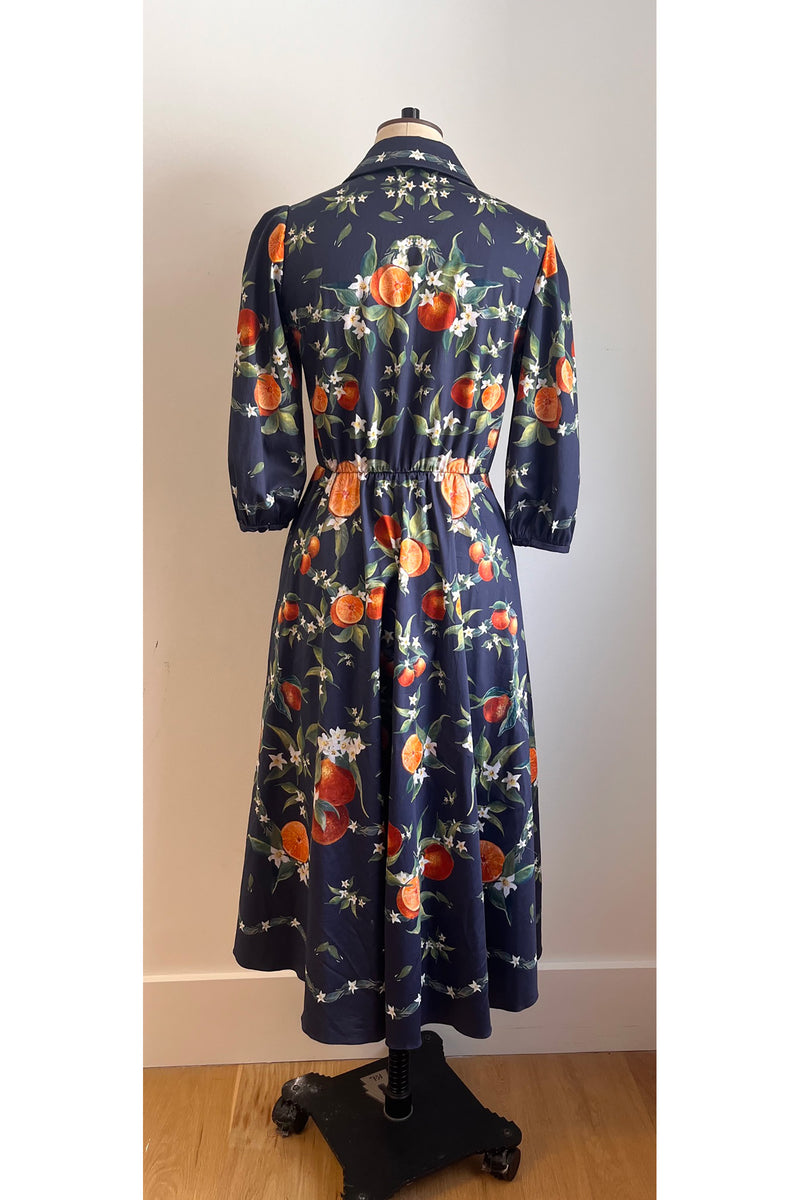 Load image into Gallery viewer, Sacramento Shirt Dress Oranges ARCHIVE SALE